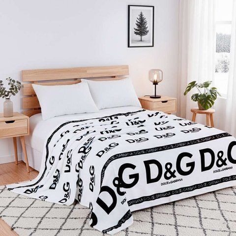 Плед флісовий Півтораспальний D&G KP-110528 фото